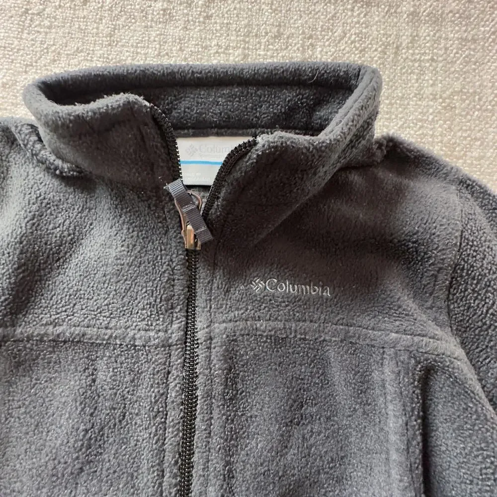 Columbia Black Fleece Jacket GUC 18-24mo